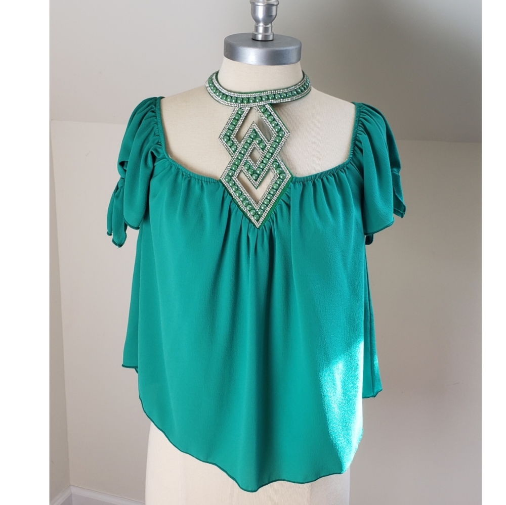 Green shirt